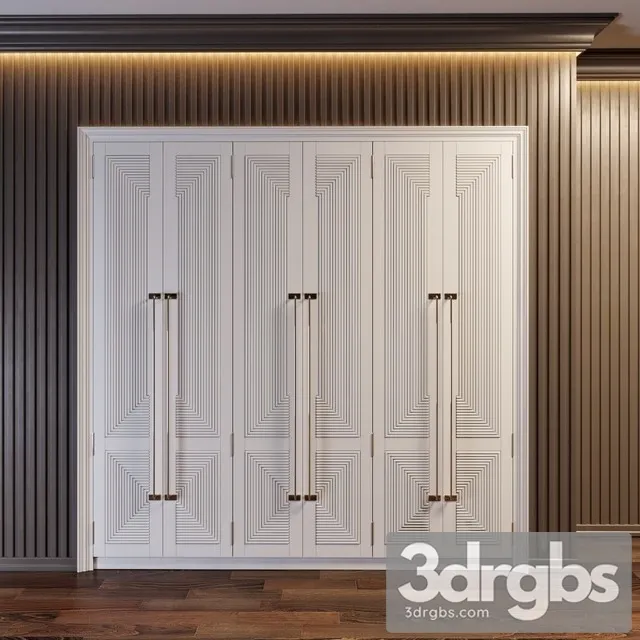 Clothe Cabinet 3D Model Download