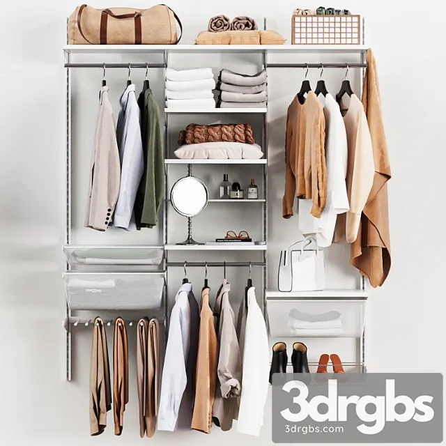 Clothes Clothes Bags Shirts 12 3D Model Download