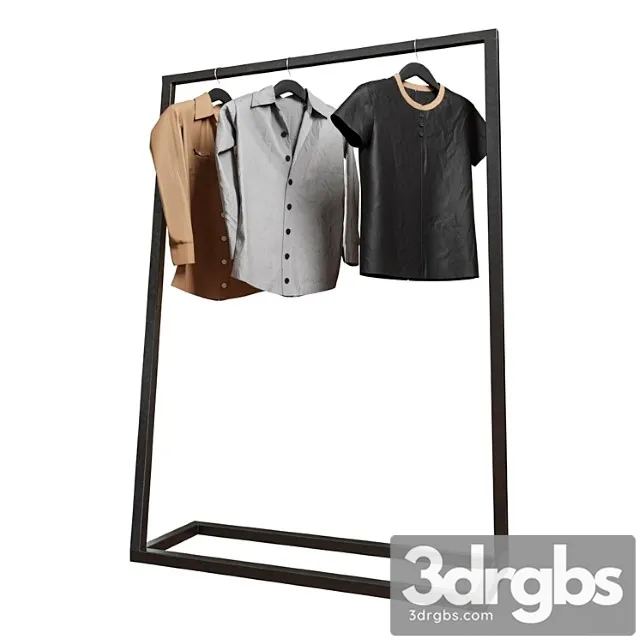 Clothes Clothes hanger 3D Model Download
