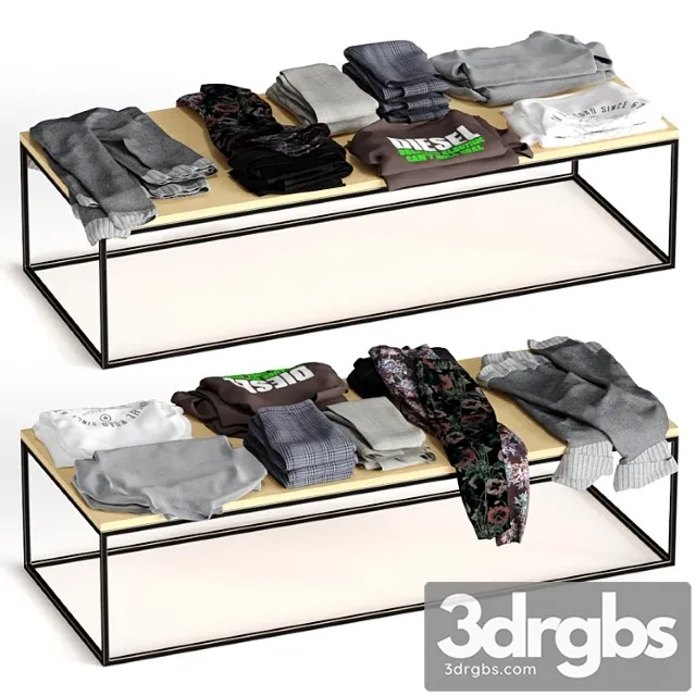 Clothes Clothing boutique 3D Model Download
