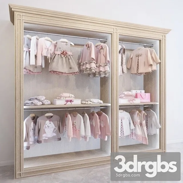 Clothes Clothing Set 12 3D Model Download