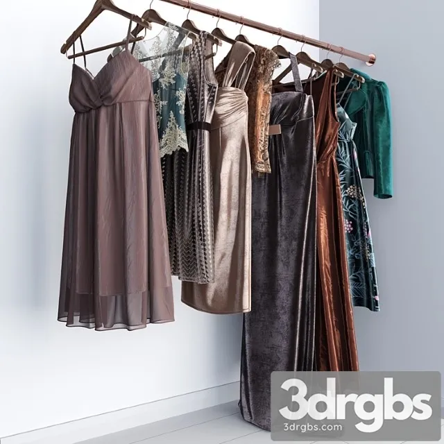 Clothes Clothing set 14 3D Model Download