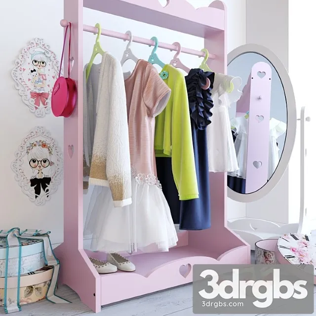 Clothes Clothing set07 3D Model Download