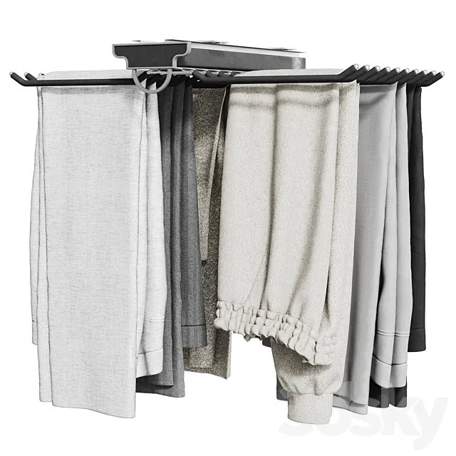 Clothes for the dressing room \ Trouser 003 3D Model