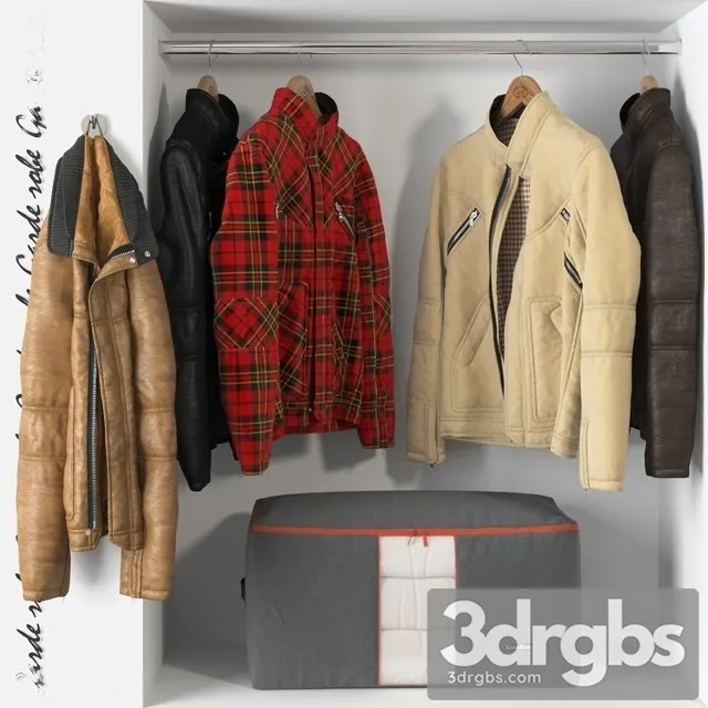 Clothes Garde Robe 05 3D Model Download