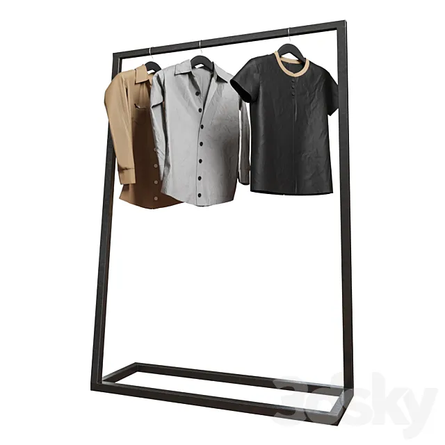 Clothes hanger 3D Model