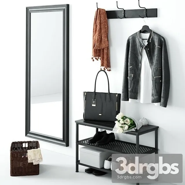 Clothes Set 04 3D Model Download