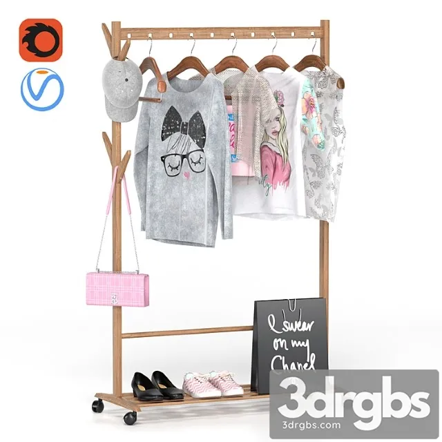 Clothes Women Clothing 01 3D Model Download