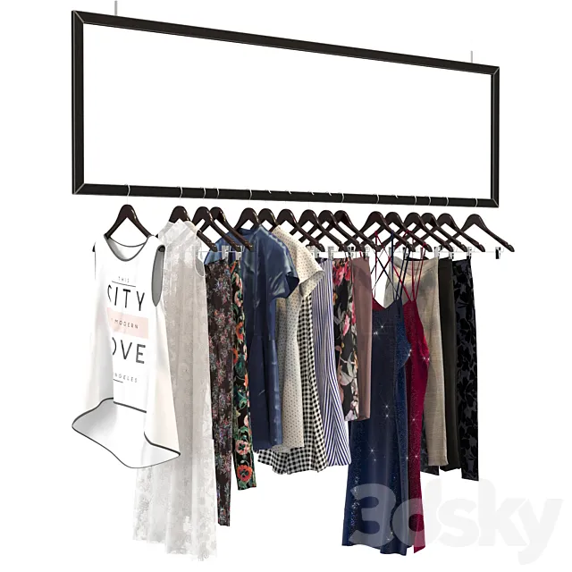 Clothing boutique 3D Model