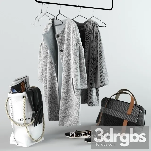 Clothing Set 05 3D Model Download