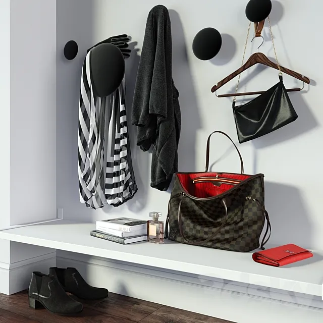 clothing set-06 3D Model