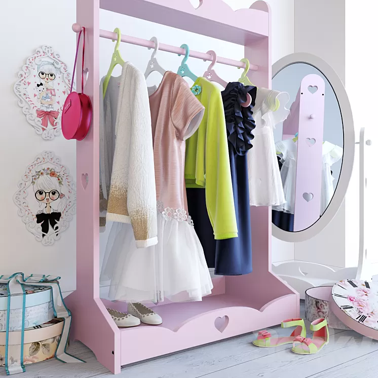 clothing set07 3D Model clothing set07 3D Model