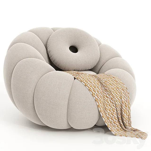 Cloud Armchair by Artipieces 3D Model Cloud Armchair by Artipieces 3D Model