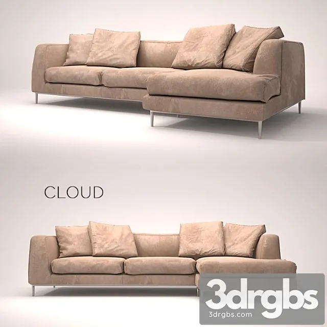 Cloud Divan 3D Model Download Cloud Divan 3D Model Download