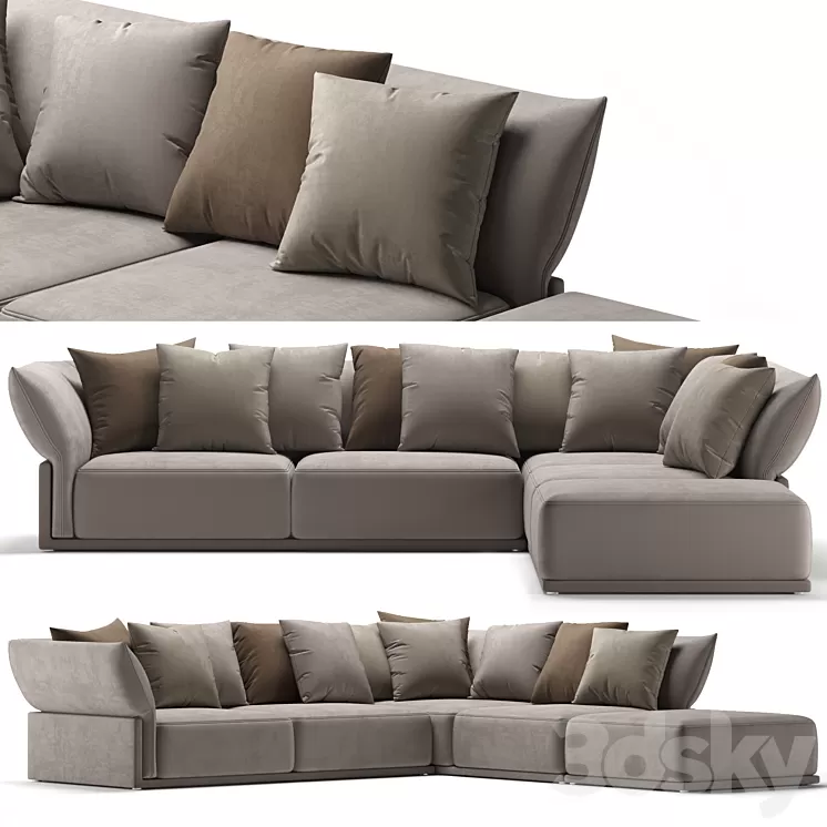 CLOUD modular sofa 3D Model