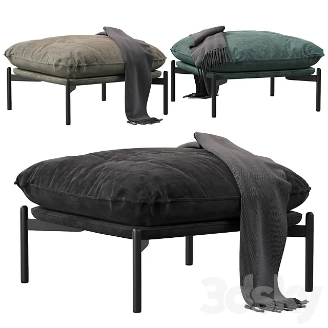 Cloud pouf & tradition 3D Model