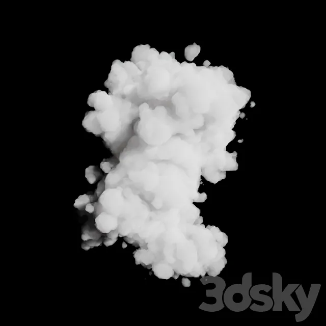 cloud_01 3DModel cloud_01 3DModel
