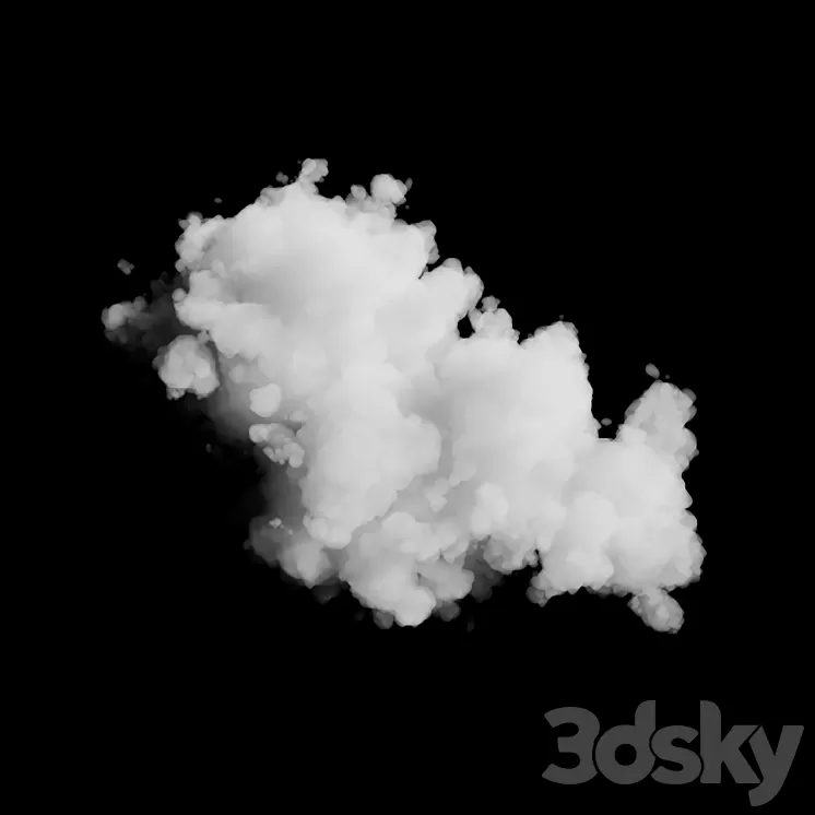 cloud_03 3D Model