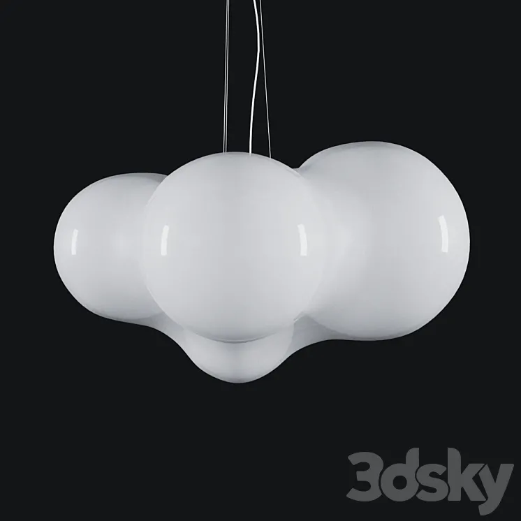 Cloudy Axolight 3D Model Free Download