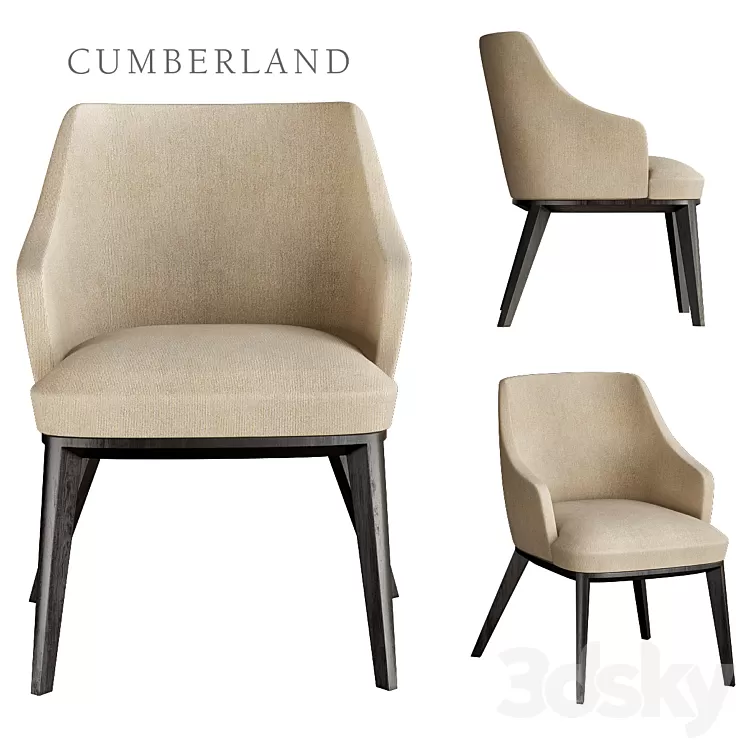 Clover Armchair 3D Model Clover Armchair 3D Model