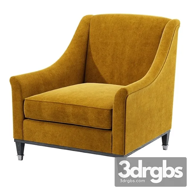 Club armchair_222 3D Model Download Club armchair_222 3D Model Download