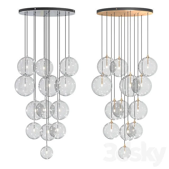 CLUSTER 13 MIX by Schwung Home 3D Model