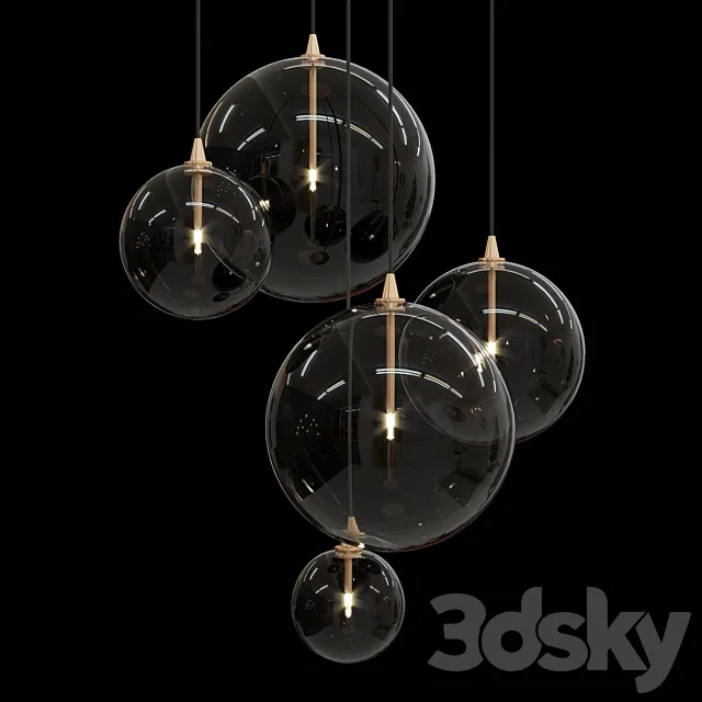 CLUSTER 5 MIX by Schwung Home 3D Model