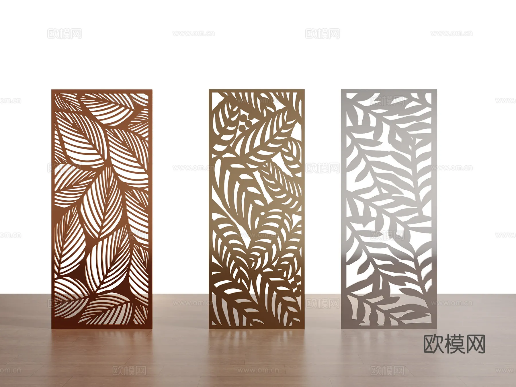 CNC Panels 3D Models – CNC Wall 3D Blocks – 108 – CORONA Render