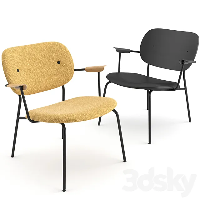 Co Lounge Chair By MENU 3D Model