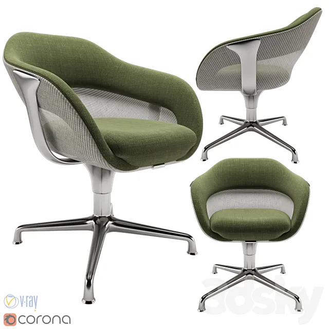Coalesse SW1 Chair 3DModel Coalesse SW1 Chair 3DModel