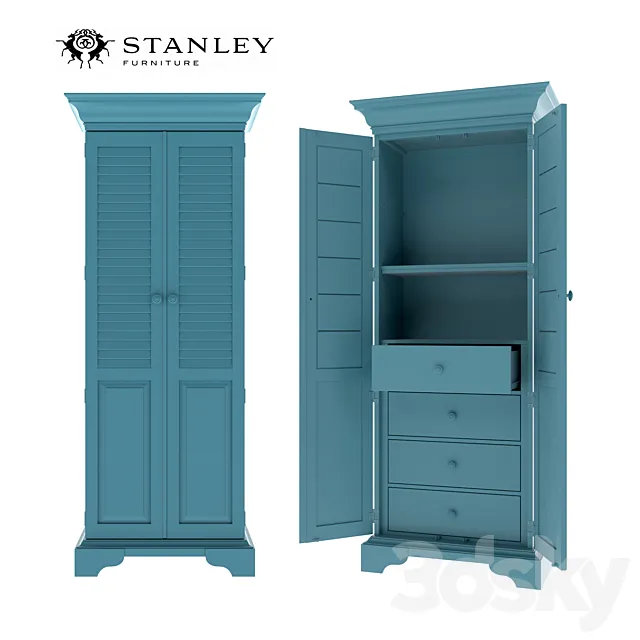 Coastal Living Retreat – Summerhouse Utility Cabinet 3DModel