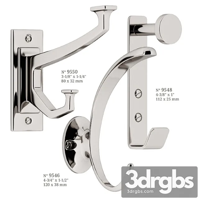 Coat hooks nanz n ° 9546 48 50 3D Model Download