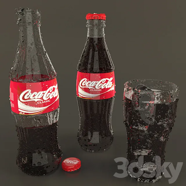 Coca-Cola 3D Model Coca-Cola 3D Model