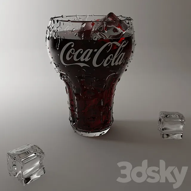 coca cola 3D Model