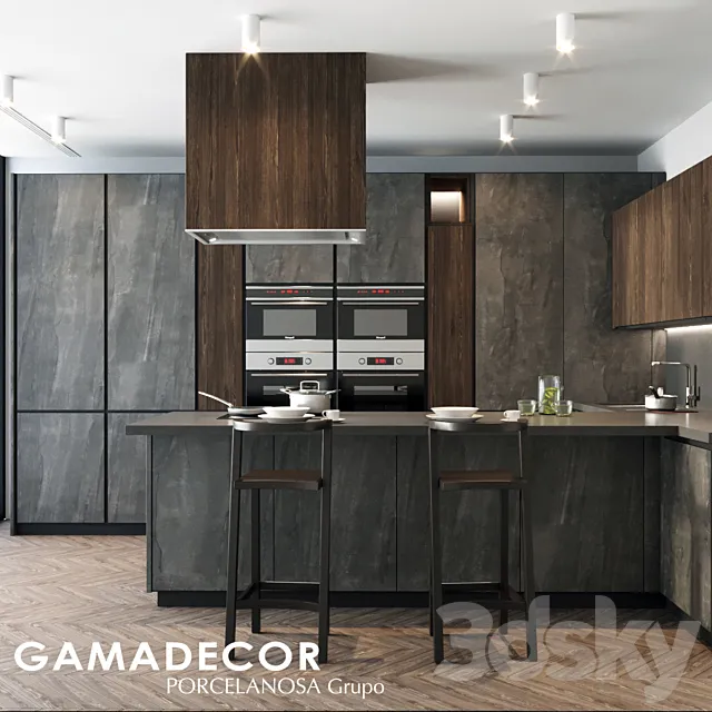 Cocina Gammadecor X-line 3DModel