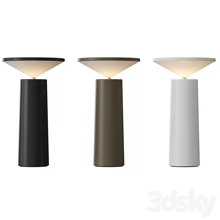 Cocktail by Grok collection table lamp 3D Model Cocktail by Grok collection table lamp 3D Model