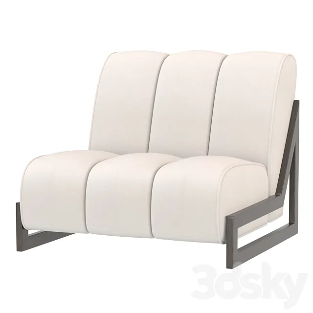 Cocktail chair Lando art.115488 | Armchair lando 3D Model