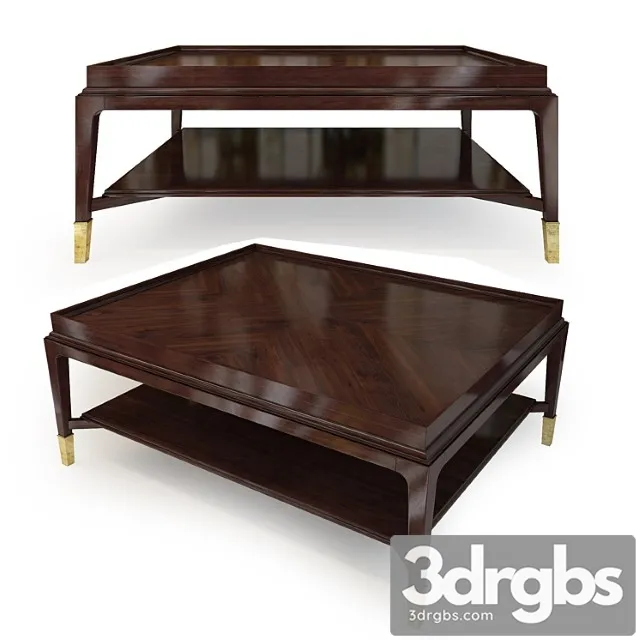 Cocktail table bridgeton cocktail table. century. 2 3D Model Download