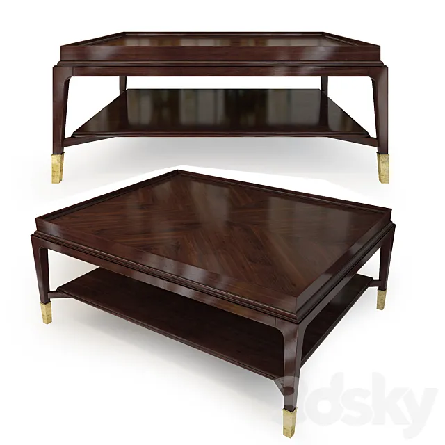 cocktail table Bridgeton Cocktail Table. Century. 3D Model cocktail table Bridgeton Cocktail Table. Century. 3D Model
