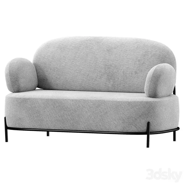 Coco 2 seater sofa 3D Model