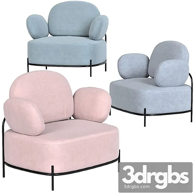 Coco armchair by imodern 3D Model Download Coco armchair by imodern 3D Model Download