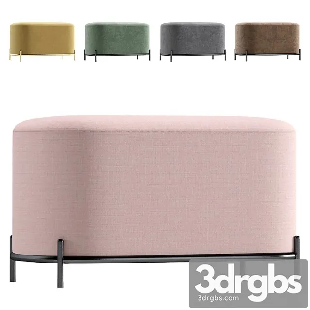 Coco Bench Imodern Banketka Coco 3D Model Download