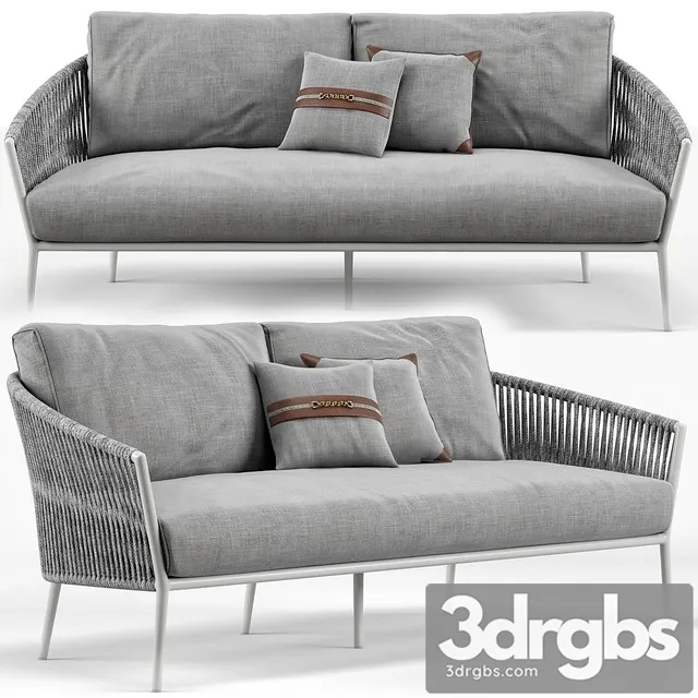 Coco Catalina Outdoor Sofa 3D Model Download Coco Catalina Outdoor Sofa 3D Model Download