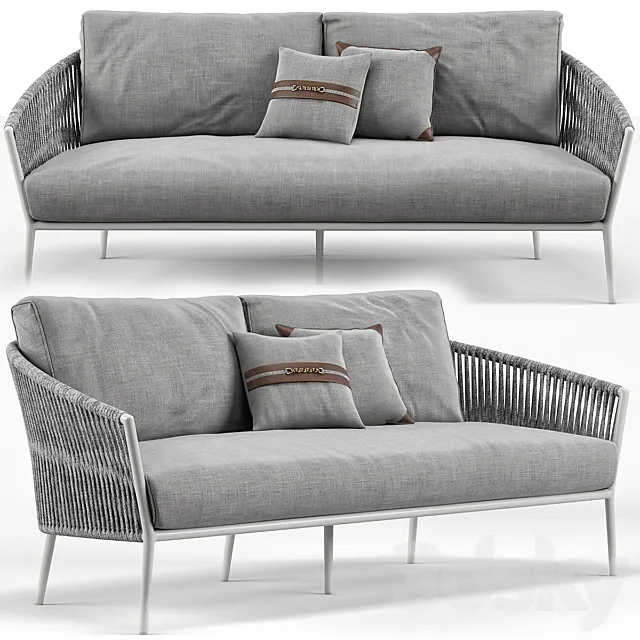 Coco Catalina Outdoor Sofa 3D Model Coco Catalina Outdoor Sofa 3D Model
