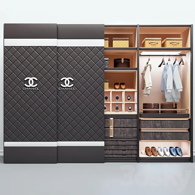 Coco Chanel Cupboard 3D Model