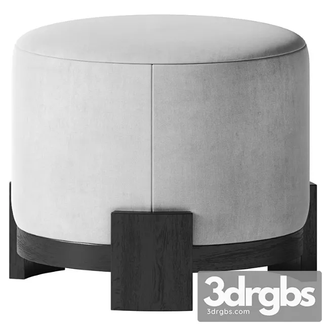 Coco Ottoman 1st Dibs 3D Model Download