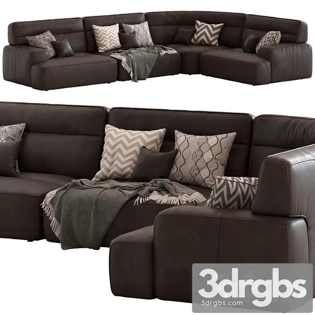 Coco republic alvaro sofa2 2 3D Model Download Coco republic alvaro sofa2 2 3D Model Download