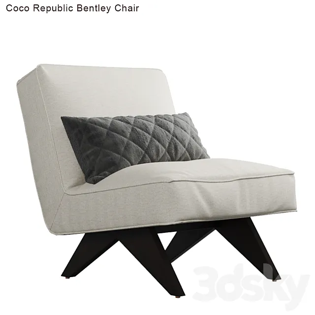 Coco Republic Bentley Chair 3DModel