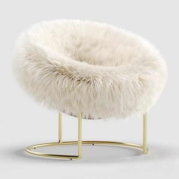 Coco Republic Cave Armchair by TIMOTHY OULTON 3D Model Free Download