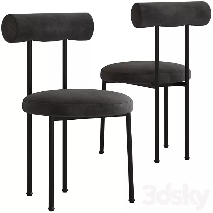 Coco Republic Gothenburg Chair 3D Model Free Download